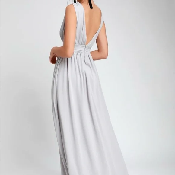 lulus grey bridesmaid dress Lulus | Dresses | Lulus Heavenly Hues Heather Grey Dress Worn Once As A  Bridesmaid Size L